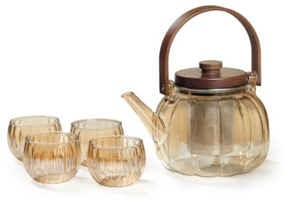 TEA SHOP - Set de Tetera Calabaza - Accesorios y complementos para el té