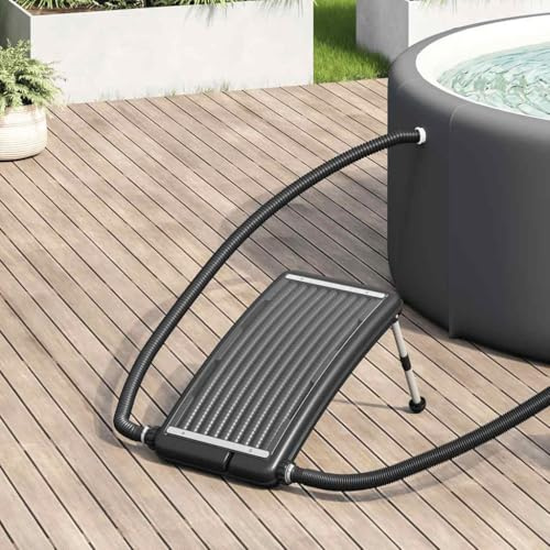 Generico Pannello Solare Termico Curvo per Piscina 72,5x46 cm,5.8kg,93259