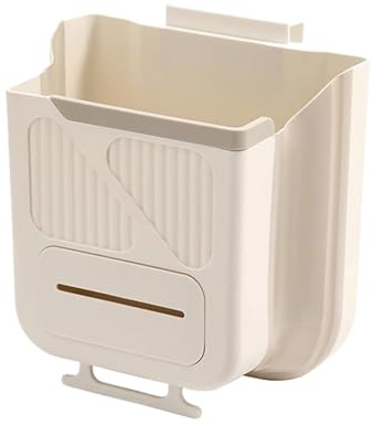 Bote De Basura De Cocina, Papelera Plegable, 30x25x16 Cm, Bote De Basura Plegable, Contenedor De Ba Sura Que Ahorra Espacio, Cesta De Fácil Almacenamiento, Para Lavandería, Cocina, Dormitorio