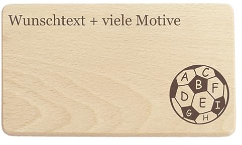 Schulanfang Frühstücksbrett personalisiert mit Name, Spruch, Motiv - Geschenk zur Einschulung für ABC Schützen, Erstklässler, Vorschulkinder