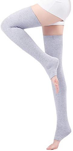 Milya Damen Lange Winter Kaschmir Beinwärmer Stulpen Overknee Gestrickte Strümpfe Legwarmers Beinstulpen Kniestrümpfe