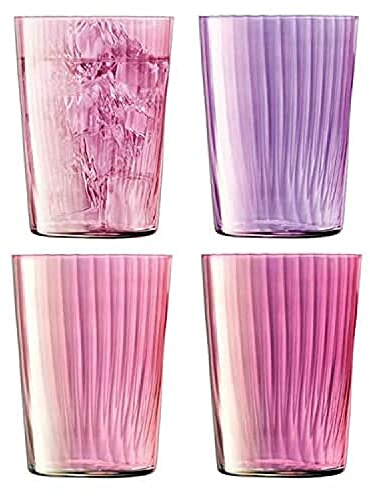 LSA International, Bicchiere da 560 ml, rosso granato