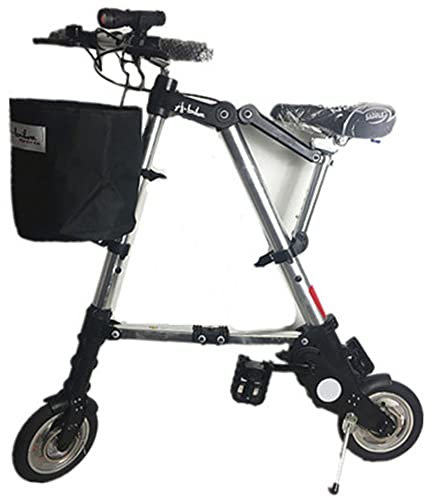 ZLYJ 8 Laufrad Faltrad Für City Alurahmen Faltrad Ultraleichtes Tragbares Studentenfahrrad Für Erwachsene B,8inch