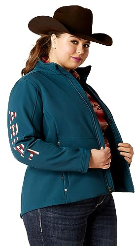 Ariat Women's Team Patriot Softshell Jacket - Reflecting Pond, Small