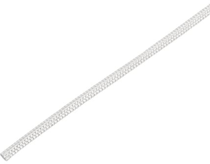 DMiotech 1pz 16.4Ft-1mm Beige Silicone Fibra Vetro Alta Temperatura Guaina