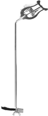 HEMOTON Saxophon Leier Notenklammer Metall Klemmenhalter Für Saxophon Notenblätter Tragbar Leicht Für Auftritte Proben Und Musikinstrument Zubehör