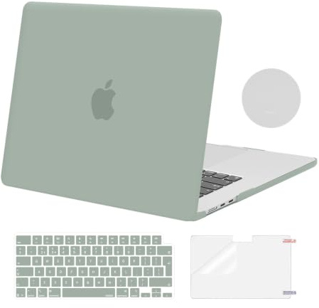 MOSISO Kompatibel mit MacBook Air 15 Zoll Hülle M5 M4 M3 M2 2026 2025-2023