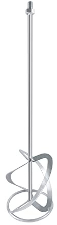 DayPlus M14-120-600 Rührquirl für 2600 Watt Rührwerk (Farb-Mörtelrührer Betonrührer) - Größe: 600mm×120mm, Schnittstellentyp: M14, Mischen von Paddelteilen geeignet für elektrische Mischer
