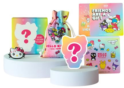 Comansi Mystery Sammelfigur mit 5 exklusiven Hello Kitty and Friends Zubehör