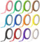 EXIN DEHCEN 12 Rollos Celo Colores 10mm X 20M Cinta De Carrocero, Escribible Cinta Adhesiva De Colores, Cinta Carrocero, Cinta De Enmascarar, Cinta Adhesiva para DIY, Manualidades, Artes