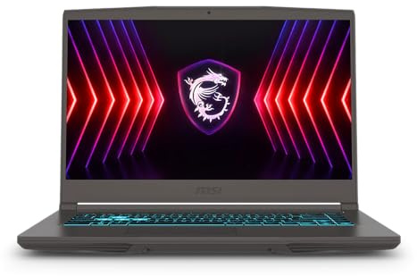 MSI Thin 15.6 inch FHD 144Hz Gaming Laptop, 13th Gen Intel Core i5-13420H, NVIDIA GeForce RTX 4050, 32GB DDR4 RAM, 1TB SSD, Backlit Keyboard, Windows 11 Pro
