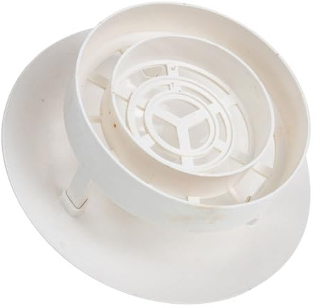 Homoyoyo Cubierta Para Chimenea Ventilación, Sombrerete De Techo De Pvc Transpirable, Protección Contra Lluvia y Viento Para Tubos De 110-160 Mm, Instalación Sin Herramientas, Uso Exterior