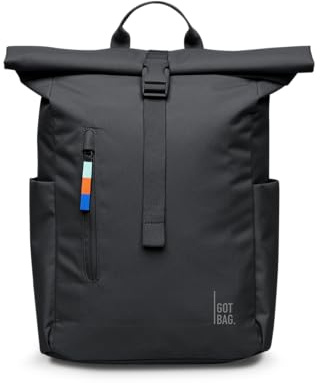 GOT BAG Rolltop Easy Small | Rucksack mit 14 Laptopfach | Praktische Aufteilung für Arbeit, Reise