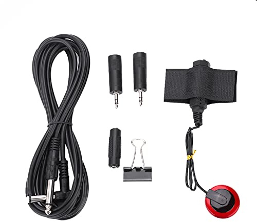 Micro-Guitare, Microphone Piézo-Guitare pour Instrument, Mike pour Convertisseur Uke Contacter le Microphone Pickup Universal Converter Violon Guitare Violon Mandoline, etc.