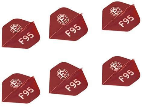 Fortuna Düsseldorf Dartpfeil-Flights 6er Set Dartflights F95