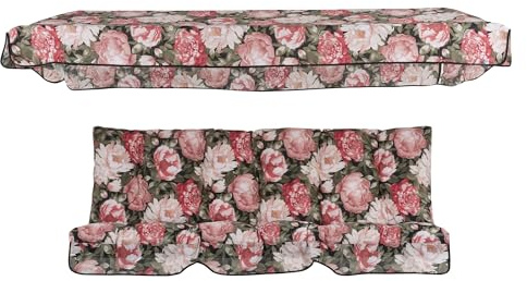 PATIO Hollywoodschaukel Auflage 175 Blumen Parma/Milano mit Sonnendach