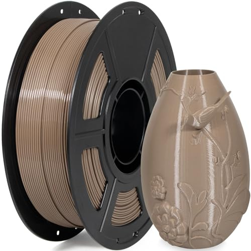IEMAI PETG Filament 1.75mm 1Kg, Braun PETG 3D Drucker Filament, Kompatibel mit Bambu Lab, AMS, AMSLite, Maßgenauigkeit +/-0.02mm