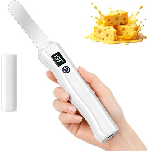 Cuchillo De Mantequilla Calentado Recargable USB Con Pantalla LED