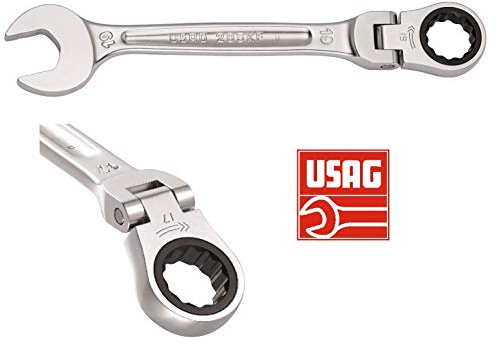 USAG 285 KF CHIAVE COMBINATA A CRICCHETTO SNODATA FISSA E STELLA SNODO COMBINATE-13