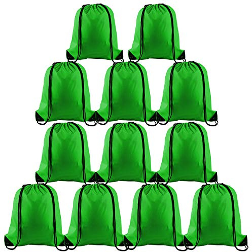 FEPITO 2/8/12/15/16/22 Stück Kordelzug-Rucksack für Fitnessstudio, Reisen
