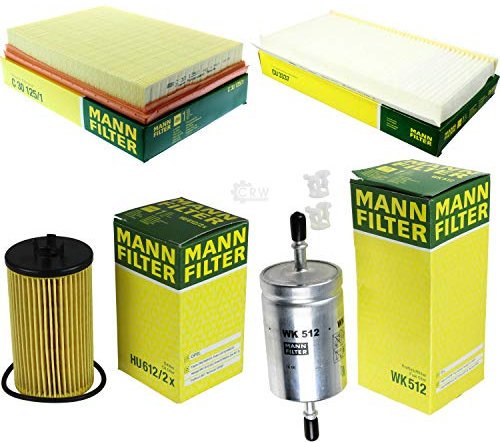 MANN-FILTER Inspektions Set Inspektionspaket Innenraumfilter Kraftstofffilter Luftfilter Ölfilter