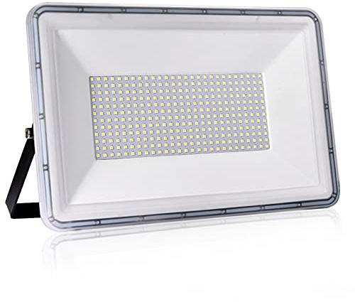 300W LED-strålkastare Vattentät IP67 Ultratunn Säkerhetsljus 24000 lm 6500K kallvitt ljus strålkastare utomhus trädgårdsljus för trädgård gård garage parkering terrass