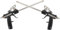 Pair of Pu Expanding Caulking Gun Foam Gun Foam Dispensing Guns Aluminum Sprayer PU Grade Expanding Spray Applicator