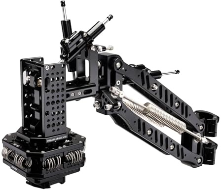 PROAIM Air-Wave V530 Shock-Absorbing 3-Way Dampening Arm for 3-Axis Camera Gimbal, Pan-Tilt Head & Stabilized Head. Payload up to 5-15kg /11-33lb. (VI-ARWV-530)