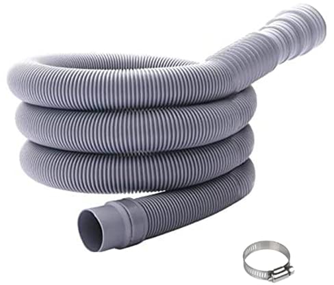 Ncheli Manguera de desagüe,Kit de Extensión de Manguera Manguera de Drenaje Universal Manguera de Desagüe para lavadora y lavavajillas