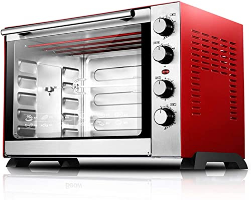RKYRRKI Horno Solo Horno De Microondas En Silver Tact Horno Individual Eléctrico Integrado - Cocina De Horno Halógeno De Convección Premium De Acero Inoxidable Ideal para Asar, Hornear Útil