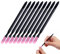 Nagelhautfeile Stein, Quarz Stift, Nagelfeile Stein, Quarzstein Nagelfeile, Nagelhautschieber, Nagel Schleifstift, Stein Nagelfeile Stift, Nagelschleifstifte, Doppelköpfiges, 9er-Pack