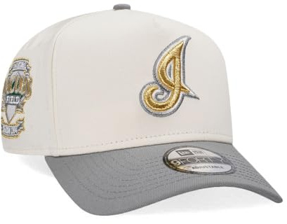 New Era Cleveland Indians Inaugural Season 1994 Jacobs Field Two Tone Edition A Frame Snapback Cap, bianco, Taglia unica