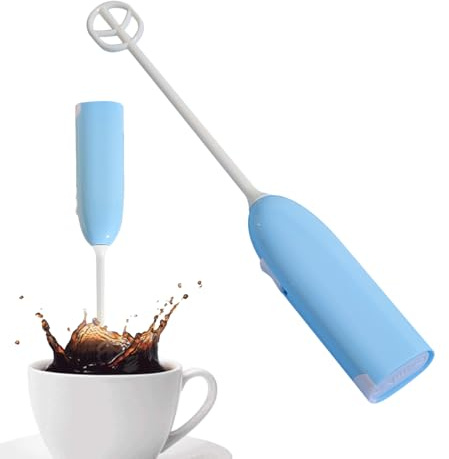 Montalatte portatile, mixer per latte artificiale - Miscelatore per bevande a batteria per caffè | Bacchetta montalatte e mixer Matcha per bambini, bevande proteiche in polvere
