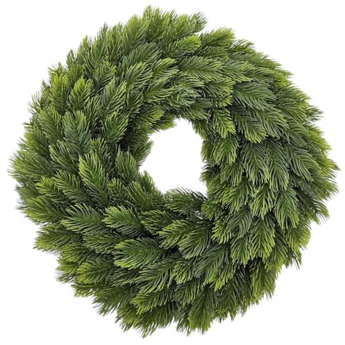 Adventskranz Tannenkranz Weihnachtskranz künstlicher Deko-Kranz grün Kranz Ø40cm