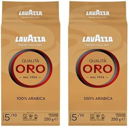 Lavazza Qualità Oro, 250 g (Confezione da 2)