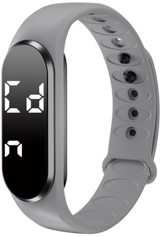 Schrittzähler Kinder Digitaluhr Digital Kinderuhr Armbanduhr Kinder Junge Mädchen Fitnessarmband Fitness Tracker Kinder Uhr Schlaftracker Fitnessuhr ohne App und Handy Wecker Wasserdicht Kalorien