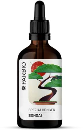 FARBIO Bonsai Dünger | Flüssigdünger für gesundes Wachstum | kräftige Wurzeln | Premium