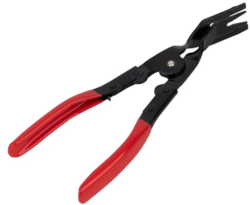 Pince de retrait de clip de panneau, pince de retrait de rivets en plastique, pinces à clip outil de retraits fixation, pour tableau de bord, panneau intérieur, rembourrage, pinces à clips