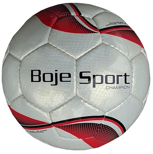 Boje Sport - Blindenfußball - Futsal IBSA Standard - Wettkampfspielball, Champion, rot-weiß