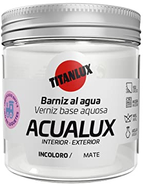 BARNIZ MANUALID. AL AGUA 75 ML INC. MATE ACUALUX TITAN