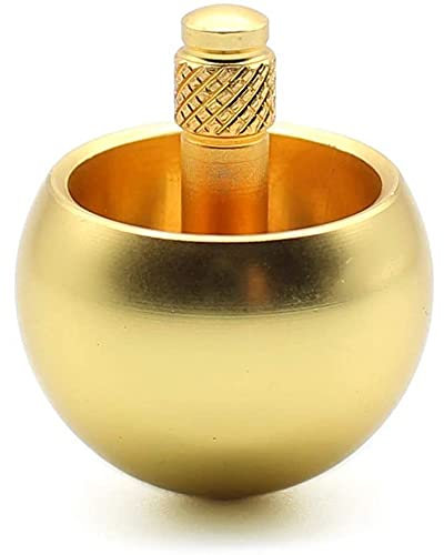 ioannis Tippe Top Metall Oben Umdrehen Edelstahl Kreisel Erstaunliches Spielzeug Geschenk, Golden