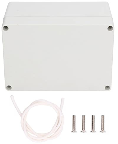 Boîte de Jonction, Boitier Electrique, Boite de Derivation Etanche, Boîtier de Projet DIY ABS IP65, Boîte de câblage, pour Les équipements électriques intérieure et extérieure (160x110x90mm)