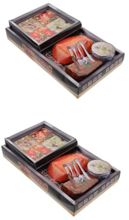 Cabilock 2pcs Ancestor Paper Hot Pot Role-playing Creative Sacrifice Supplies Bright Burning Papers Festival Decor Ghost Hotpot Easy Burn