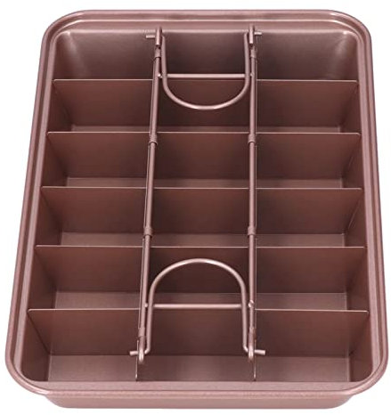 Juroupi Brownie Bakoking Recoy, Stampo per Ciambelle Ad Alto Contenuto di Carbonio per Cucina