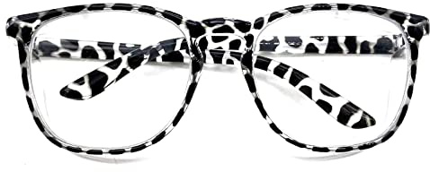LLGHT Gafas de seguridad transparentes, gafas de seguridad antivaho con protectores laterales, gafas de seguridad antipolen resistentes a los arañazos con protección UV superior(Black flower color)