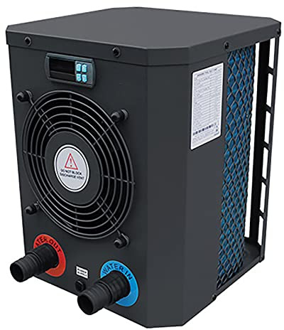 Poolheizung, Wärmepumpe für Schwimmbäder bis 18m³, WLAN-Steuerung, Thermostat für effizientes Heizen