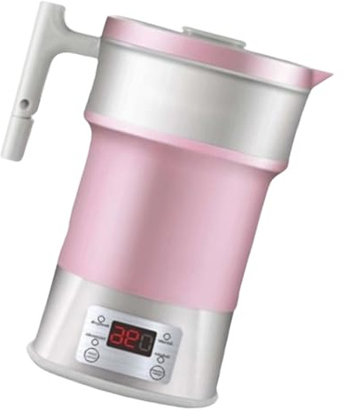 Silikon Elektrikkessel 800 Ml Heizung Wassertöpfe Fahrt Faltbarer Wasserkessel Für Familienausflug Und Büroverwendung Tragbare Reiseflasche Geeignet