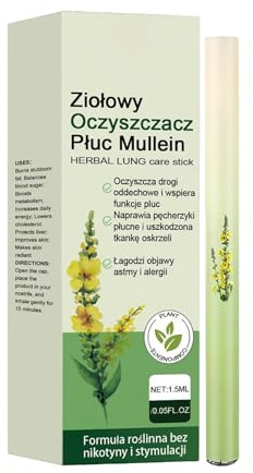Penna diffusore, inalatore per aromaterapia a base di verbasco naturale, inalatore portatile per aromaterapia