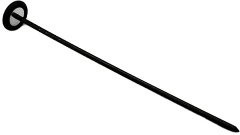 Marteau réflexe carré Queen 30,5 cm avec pointe large et manche robuste (Noir)