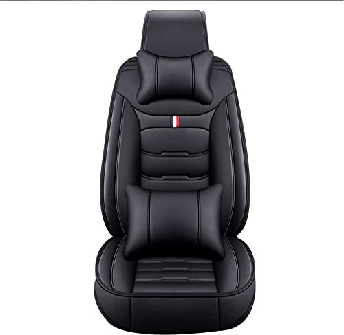 WQEFWR Auto-SitzbezüGe Autositzbezug für Nissan Sentra 2019-2022 5-Sitze, Leder Luxus Voll Vorderseite und RüCkseite SchonbezüGe, AutozubehöR Schonbezug AutositzbezüGe Kompatibel